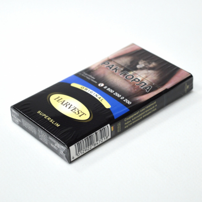 Купить Сигареты HARVEST Superslim Original Сигареты HARVEST Superslim Original