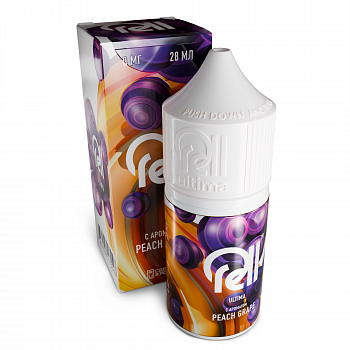 Жидкость для ЭСДН RELL ULTIMA  "Peach Grape" 3мл 0мг.